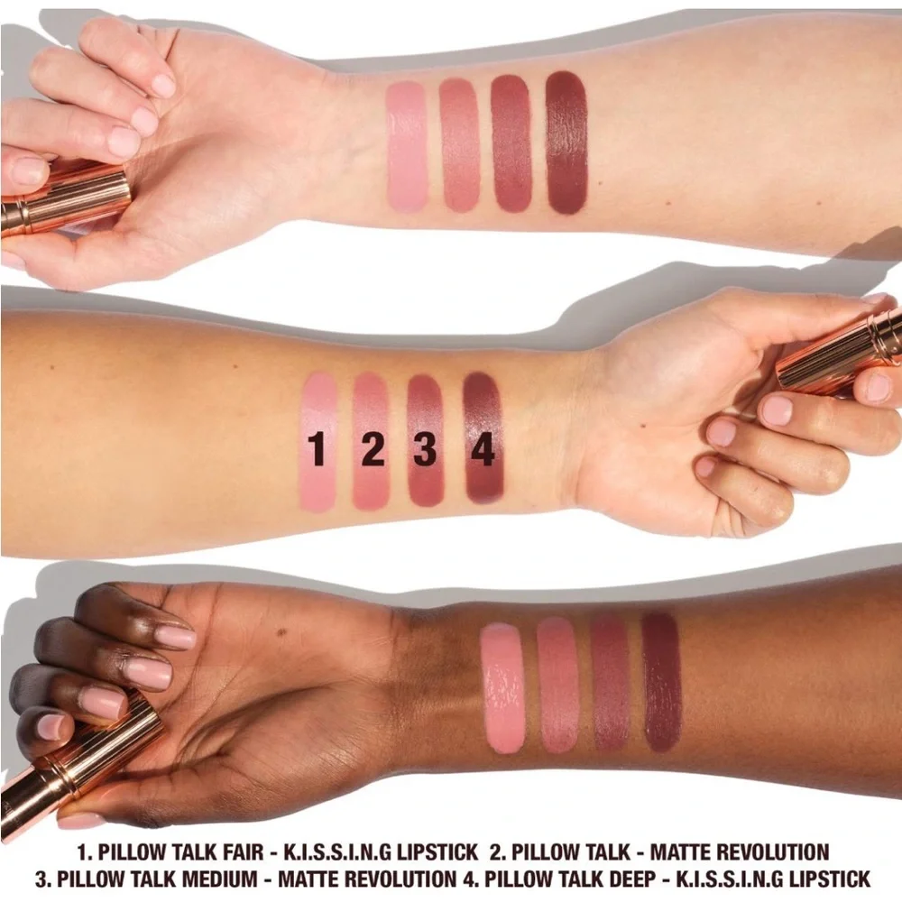 Charlotte Tilbury Travel Size Matte Revolution Lipstick “Pillowtalk”